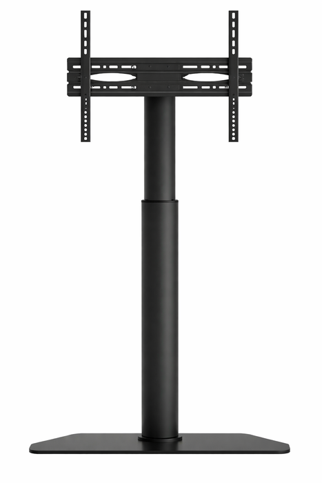 WOLFF MOUNT TV Vloerstandaard Zwart – Universele TV Standaard 32 t/m 70 Inch – In Hoogte Verstelbaar – VESA t/m 800x400 – Max. 50 kg – Vrijstaand