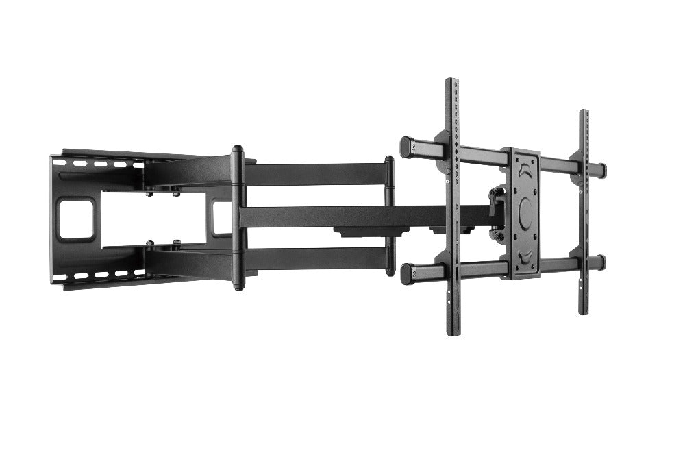 Wolff Mount Heavy duty TV Beugel tot 90 inch |1 meter uit de muur! |Universeel |VESA 800x400 |Stabiel 2 armen