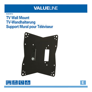 kantelbare TV wandbeugel voor schermen van 26" t/m 42"