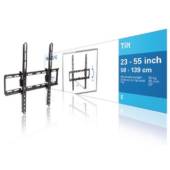 TV Muurbeugel Kantelen 23 - 55 " 35 kg