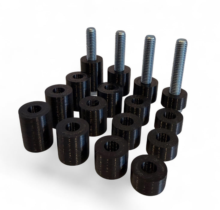 Afstandshouders voor TV Beugel M8 – Complete Set met Schroeven 10–25 mm