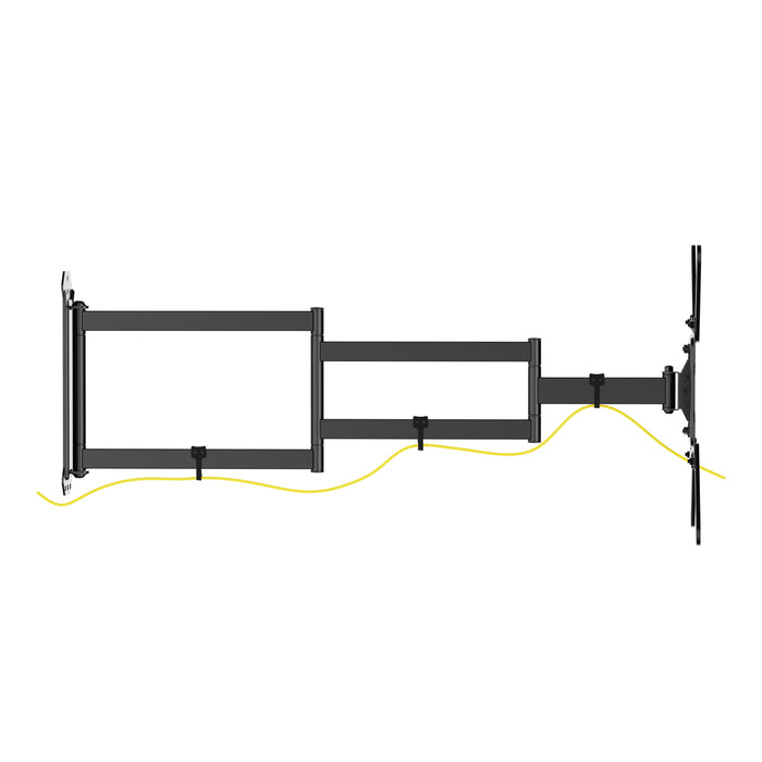 Wolff Mount Extra lange Full-Motion TV Muurbeugel tot 65 inch | tot 95cm uit de muur! |Universeel |VESA 400x400