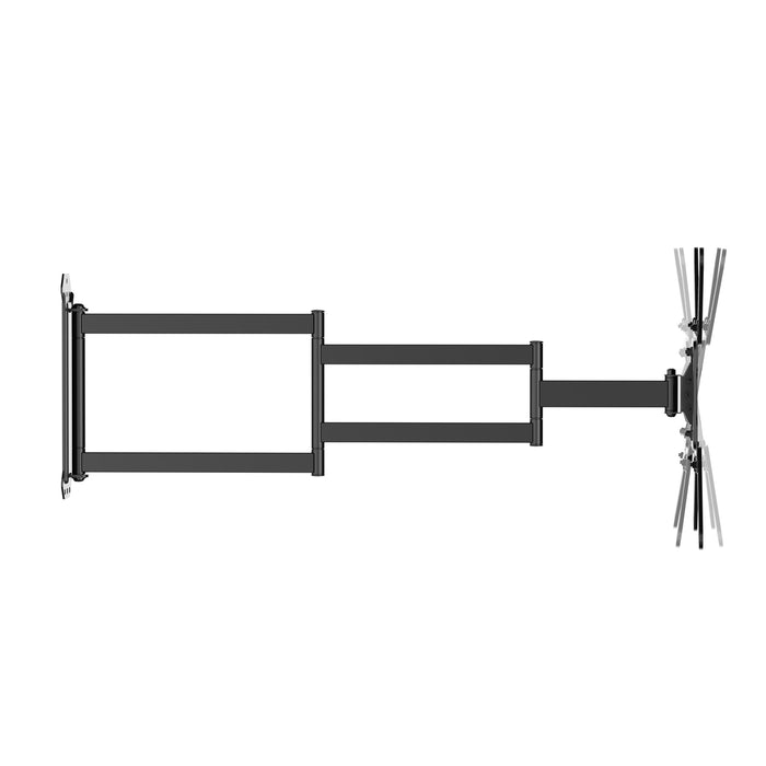 Wolff Mount Extra lange Full-Motion TV Muurbeugel tot 65 inch | tot 95cm uit de muur! |Universeel |VESA 400x400