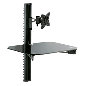 tv beugel met audio video steun